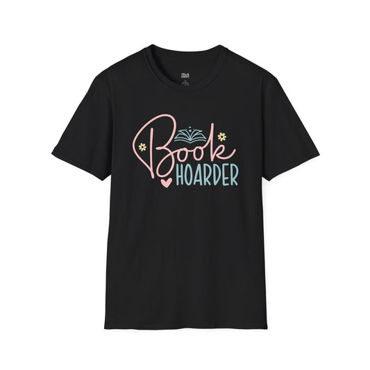 Book Hoarder black book lover t-shirt