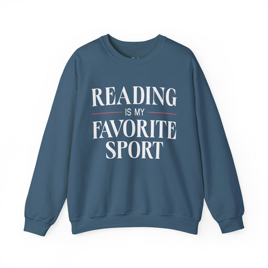 Reading Is My Favorite Sport Sweatshirt
