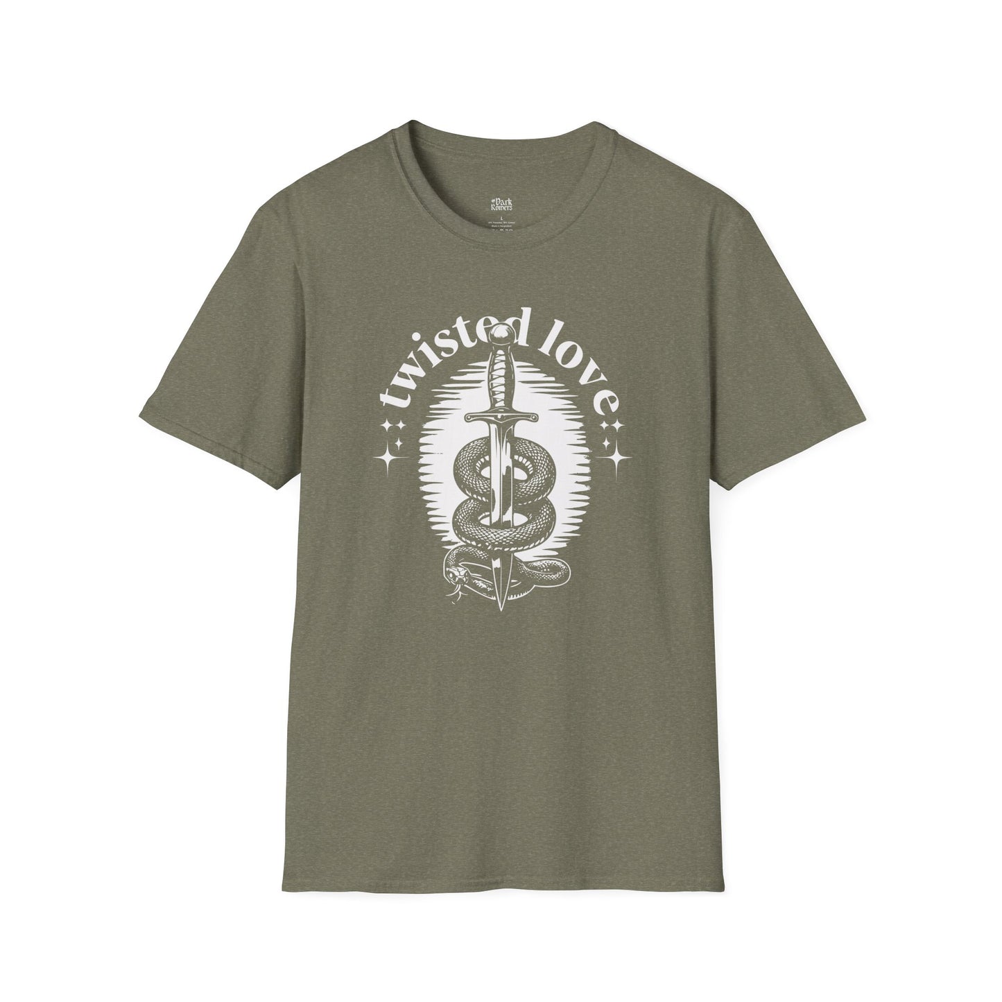 Twisted Love with a Dagger and Snake T-Shirt
