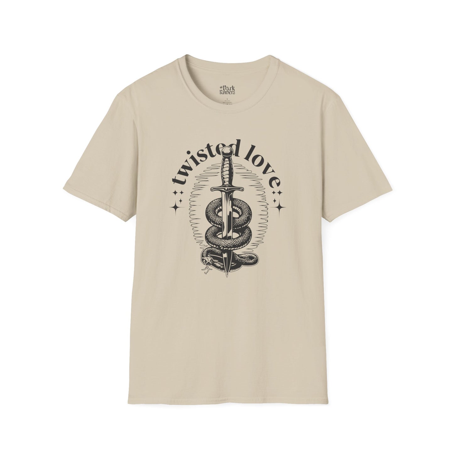 Twisted Love with a Dagger and Snake T-Shirt