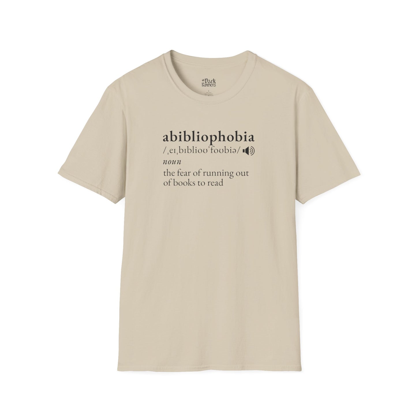 Abibliophobia Definition T-Shirt