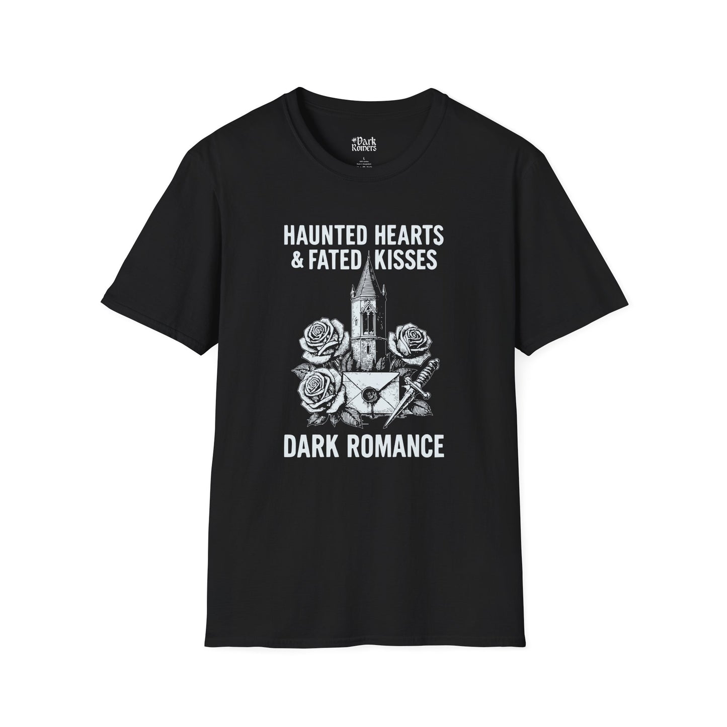 Haunted Hearts & Fated Kisses: Dark Romance T-Shirt