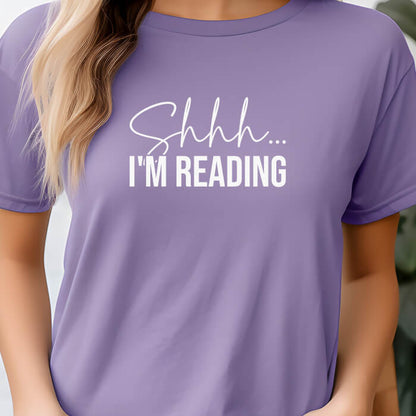 Shhh... I'm Reading T-Shirt | Comfort Colors