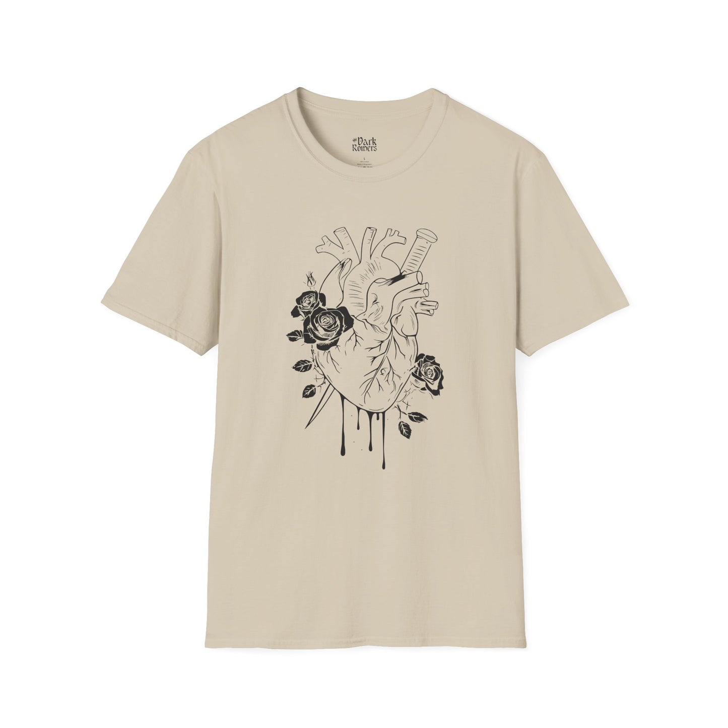 Anatomical Heart & Roses T-Shirt