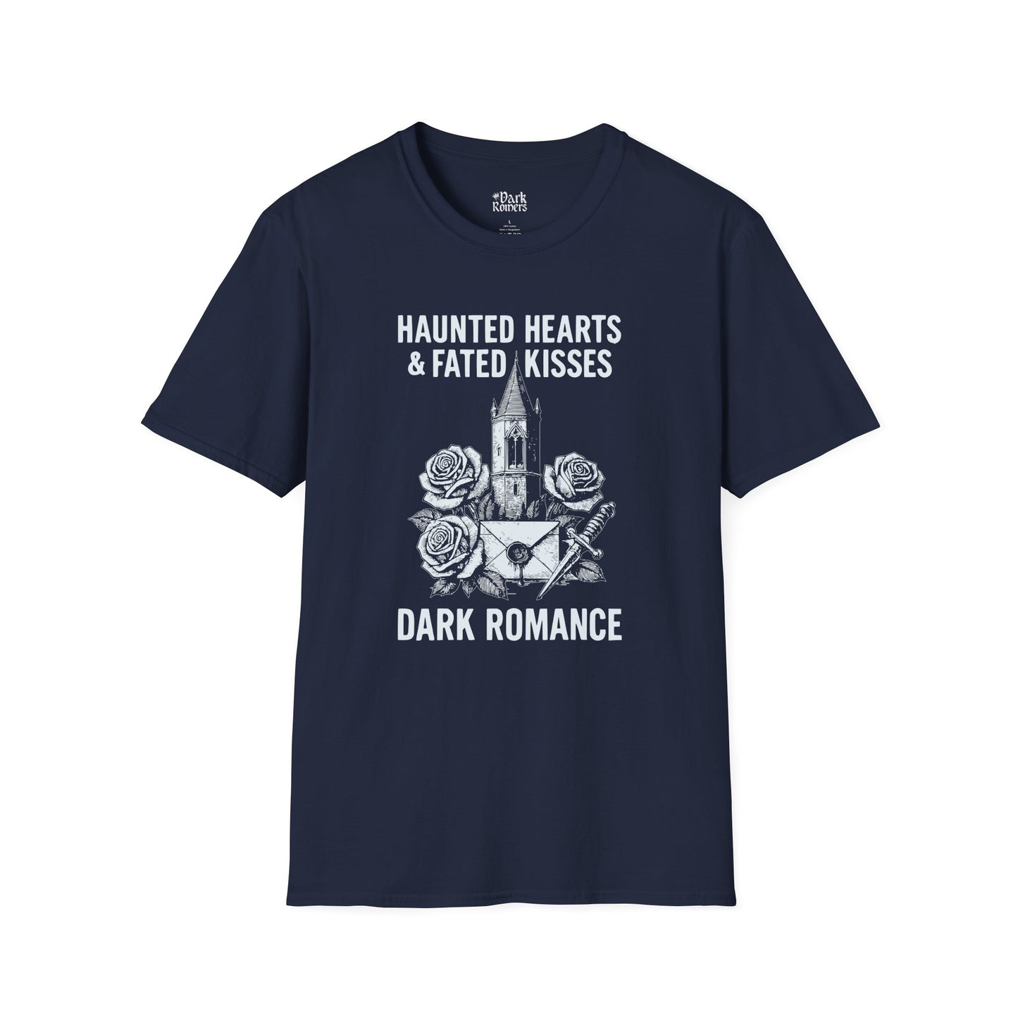 Haunted Hearts & Fated Kisses: Dark Romance T-Shirt