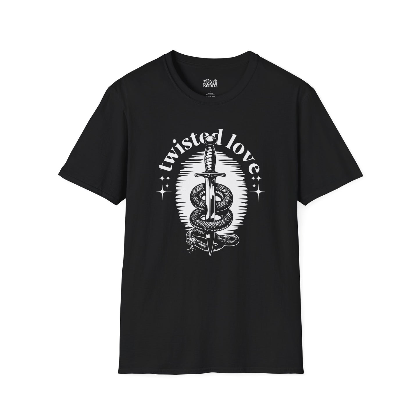 Twisted Love with a Dagger and Snake T-Shirt