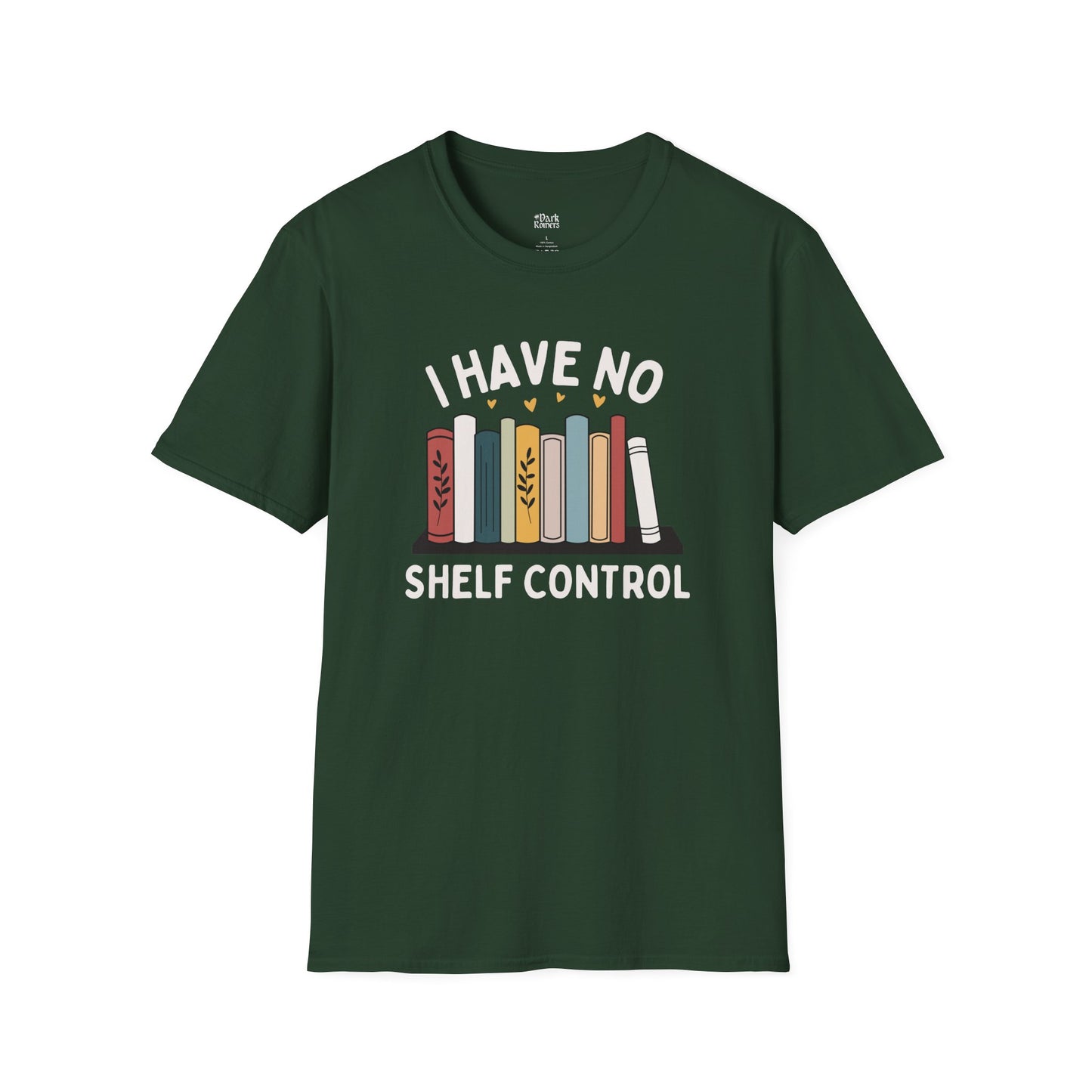 I Have No Shelf Control – Cozy Bookish T-Shirt