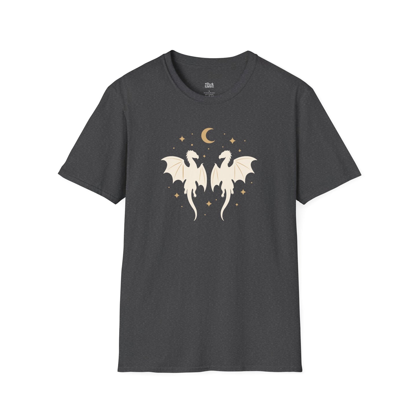 Dragons Under the Moon and Stars T-Shirt