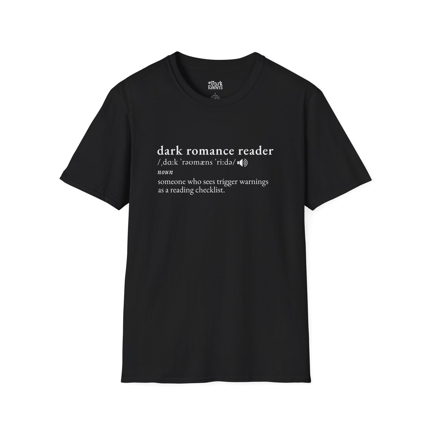 Dark Romance Reader – Definition T-Shirt