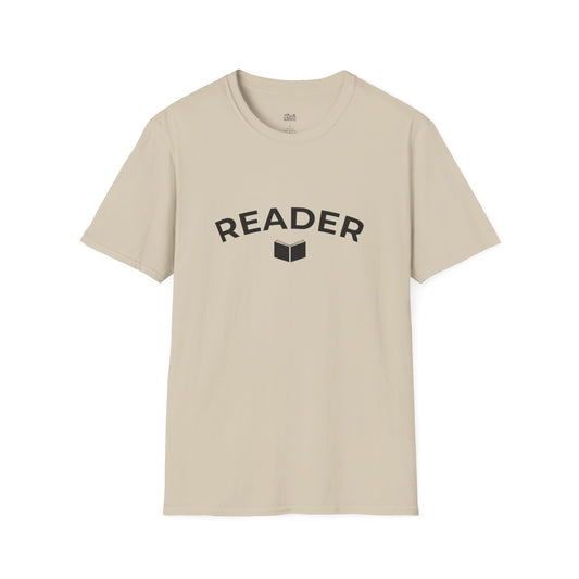 Reader sand bookish t-shirt – cozy Gildan 64000 tee made for readers who live between chapters and adore bookish vibes.