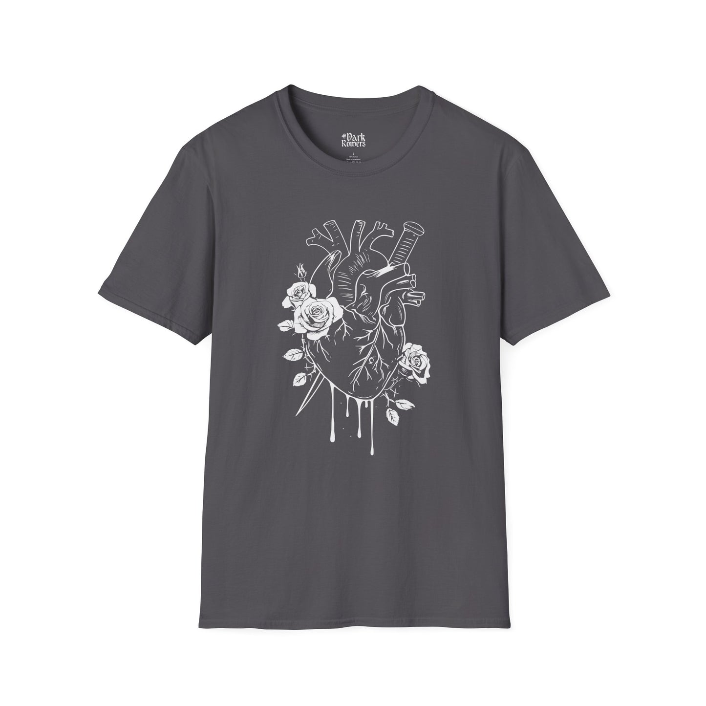 Anatomical Heart & Roses T-Shirt