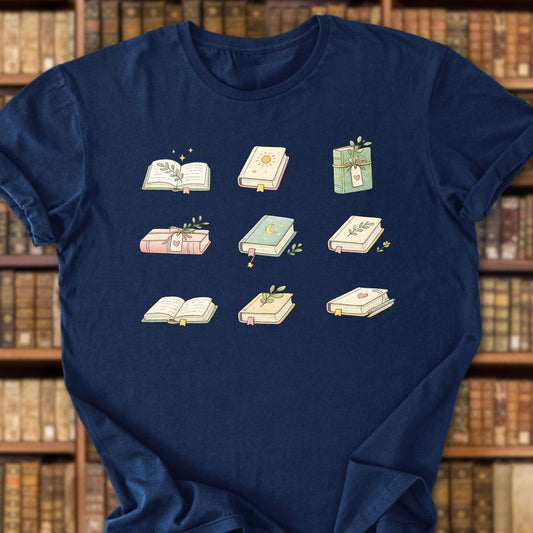 Cozy Books Aesthetic T-Shirt